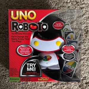 *RARE* Uno Roboto Game-The Interactive Wild 2010